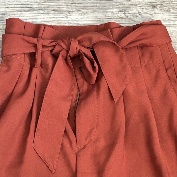 Madewell Capri Belted Casual Pants Sz 2P - Picture 3 of 9
